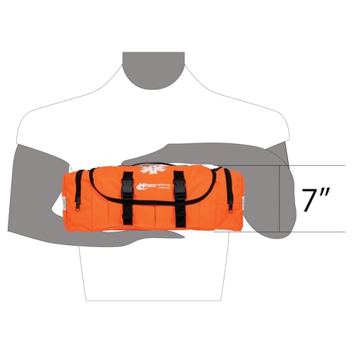 Complete Emergency Response First Aid Kit Trauma Bag (Orange)