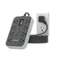 Power Strip Surge Protector (01-5 FT Power Strip(6 USB 4.8A Max))