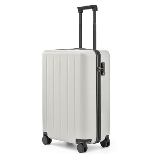 Carry On Suitcase (06-Solid White (Danube) / Carry-On 20-Inch)