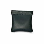 PU Leather Jewelry Travel Bag Leather Jewelry Pouch Christmas (Dark Green / 3.54"x3.54")