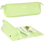 Hair Tools Travel Bag and Heat Resistant Mat (Apple Green)