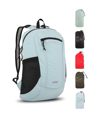 Foldable 20l Backpack For Travel Lightweight Hiking Packable Daypack for Men Travel Camping Outdoor Bag Women (Sky Blue)