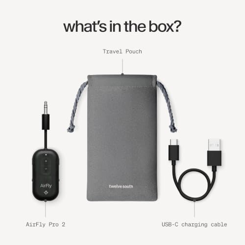 AirFly Pro 2 Bluetooth Adapter (Black Ice / AirFly Pro 2)