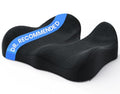Memory Foam Seat Cushion (Black / 15.75×18.50×1.97 / 4.13 inch)