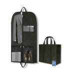43 Inch Gusseted Garment Bag for Closet Storage and Workwear Organization (Garmentbag 43INCH 1 pack)