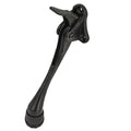 1 Stopper 6 in Black Tall Kickdown Door Stop for Bottom of Door (Black / 6 INCH X 1 PACK)
