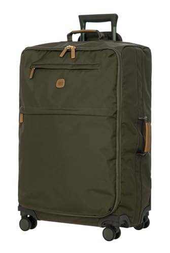 X Bag Large Spinner with Frame (Olive / Checked-Medium)