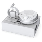 Loud Pink Noise Sound Machine Sleep Machine Nostop 30 Soothing Sounds for Baby Kids Adults Sleep Pinknoise Machine 36 (White)