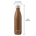 Stainless Steel Water Bottle (Teakwood / 25 Ounces)