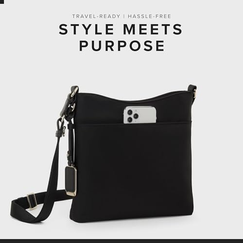 Voyageur Tyler Crossbody (One Size / Black/Gold)