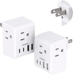 2 Pack US to Japan Plug Adapter