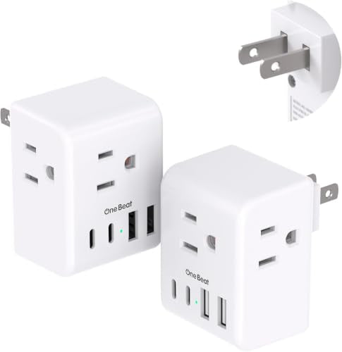 2 Pack US to Japan Plug Adapter