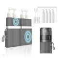 4 in 1 Travel Toiletry Containers (Gray)