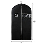 40 Inch Suit Bag (Black&Grey / 40'' - 8PCS)