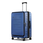 Expandable Checked Luggage (Navy Blue / 28 Inch EXT)