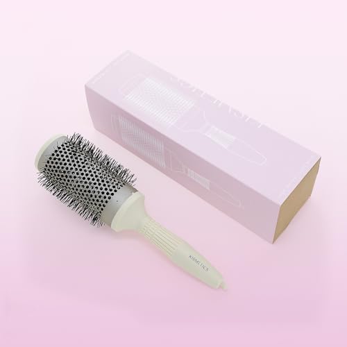 Large Round Brush for Blow Drying (Beige)