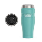 Stainless King Stainless Steel Tumbler (Matte Teal / 16 Ounces / No Handle)