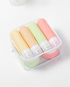 Travel Size Toiletries 8 Pack (3oz bottle 3oz jar / Maple Leaf)