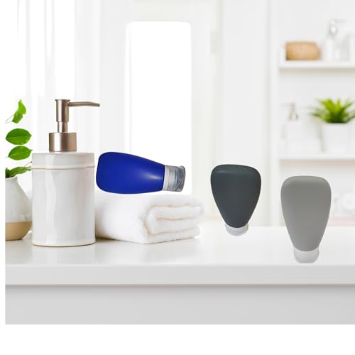 Leak Proof Silicone (Black-Gray-Blue)