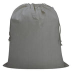 Canvas Laundry Bag 40"W x35"H (Grey / XXL 40"Wx35"H┃1 Pack)