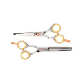 Centrix Roc It Dog Professional Stylist 5” Hair Cutting Shears and RTL (RL 500 & RTL 30 (Lefty))