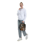 Vintage Dog Insulated Lunch Box for Women Men Retro Flower and Pet Lunch Bag for Travel (Dog02)