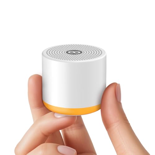 Portable White Noise Machine Mini Sound Machine with Light 30 Soothing Sounds Rechargeable for Adults Baby Kids Sleep Brown Noise Machine with Memory Function 4 Timers for Travel Camping Home Office (White)