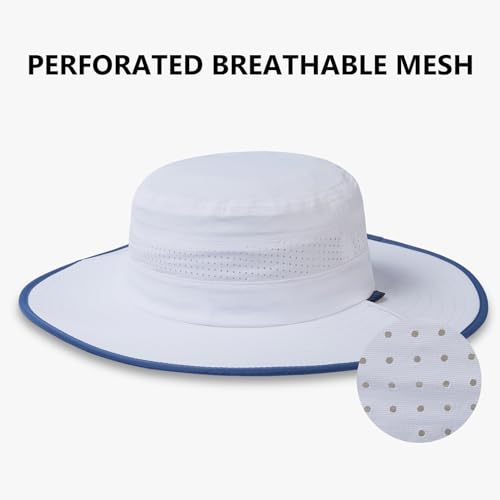 UPF 50+ Foldable Brim Water (Medium / White)
