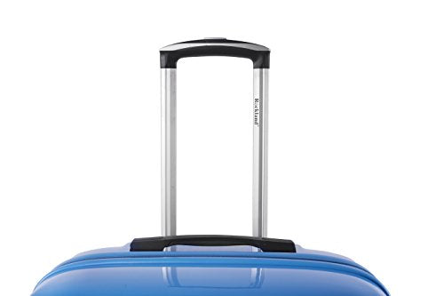 Melbourne Hardside 2 Piece Expandable Spinner Wheel Luggage Set (Two Tone Blue / 2 Piece (20"/28"))