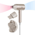 Hair Dryer Blow Dryer 300M Ionic Hairdryer with Diffuser & Comb (Gold)