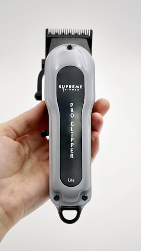 3-in-1 Barber Bundle | Pro Clipper Lite, DLC T-Shaper Trimmer & Crunch Foil Shaver | Professional Beard Trimmer Men’s Hair Clipper Kit | Black Lite Bundle (Black Lite Bundle)