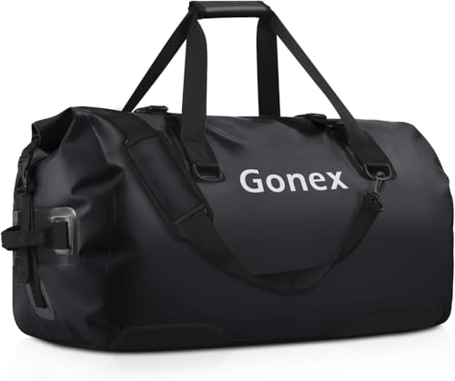 Waterproof Duffel Bag (Black / 60L)