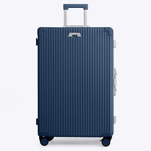 Zipperless Check in Suitcase (Midnight Blue)