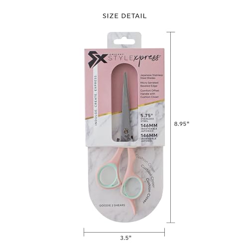 Style Xpress Goodie 2 Shears Hair Cutting Scissors (GOODIE 2 SHEARS)