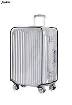 Luggage Protector Suitcase Cover PVC Waterproof Travel Suitcase Fits Most 20" to 30" (20" (13.8"L x 9.1"W x 20.9"H))