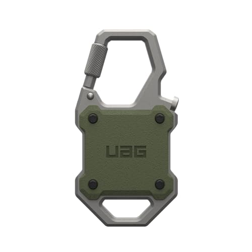 UAG Monarch Case for AirTag (Olive Drab/Silver)
