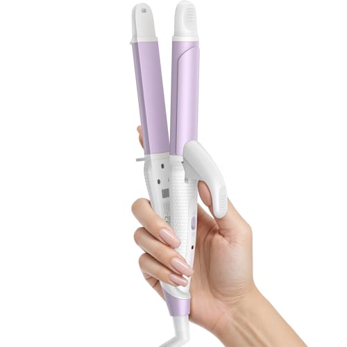 Travel Curling Iron Mini (Purple Haze - 390℉ for Fine/Damaged Hair Only)