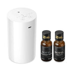 AN8 Waterless Essential Oil Diffuser Starter Kit (White2)