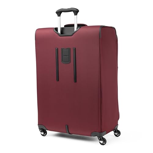 Maxlite 5 Softside Checked Luggage Spinner (Checked-Large 29-Inch / Burgundy)