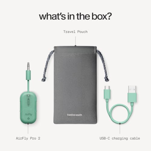 AirFly Pro 2 Bluetooth Adapter (Mint Ice / AirFly Pro 2)
