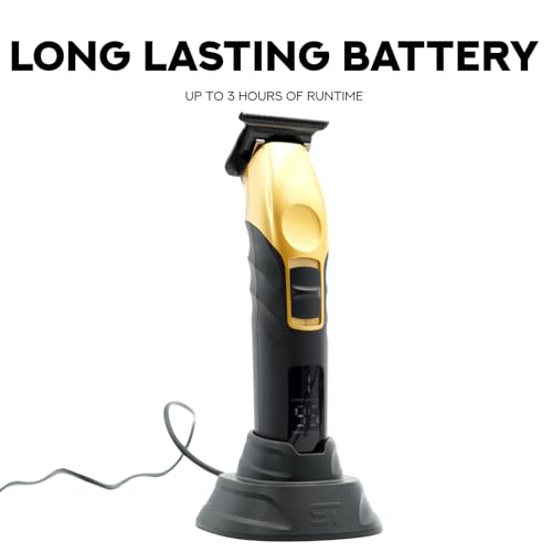 2Spee ST622 Cordless Beard & Hair Trimmer for Men (Gold)