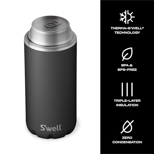Stainless Steel Chiller (12oz Slim Cans and Bottles / Onyx)