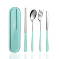 Travel cutlery set (Blue - 2)