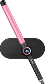1 Inch Curling Wand for Long Hair (1" Pink&Black)