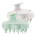 2 Pack Large Scalp Massager Scrubber Shampoo Brush for Hair Growth (New Beige & Green)