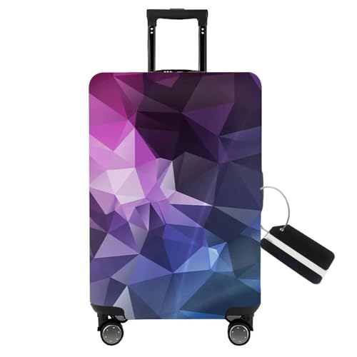 Thicker Travel Luggage Covers with Luggage Tag For Suitcase Tsa Approved (F2482 / XL)