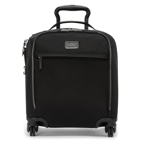 Voyageur Leger 4 Wheeled Luggage (BLACK/GUNMETAL / 16" Compact Carry-on)
