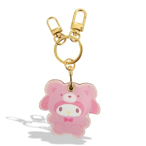 x Sanrio Keychain Case Compatible with Apple AirTag (Latte Bears - My Mel Ody)