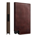 Parliament Pop Up Leather Wallet for Men (Classic Brown)