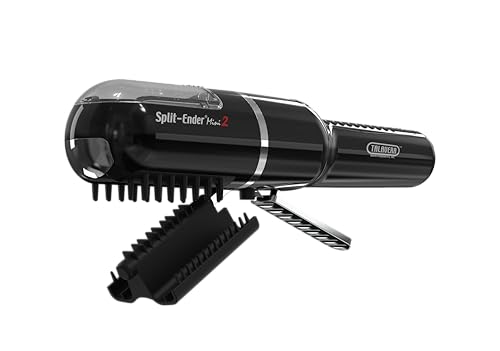 Mini 2 Original Cordless Split End Hair Trimmer for Dry (Black / Rechargeable Battery)